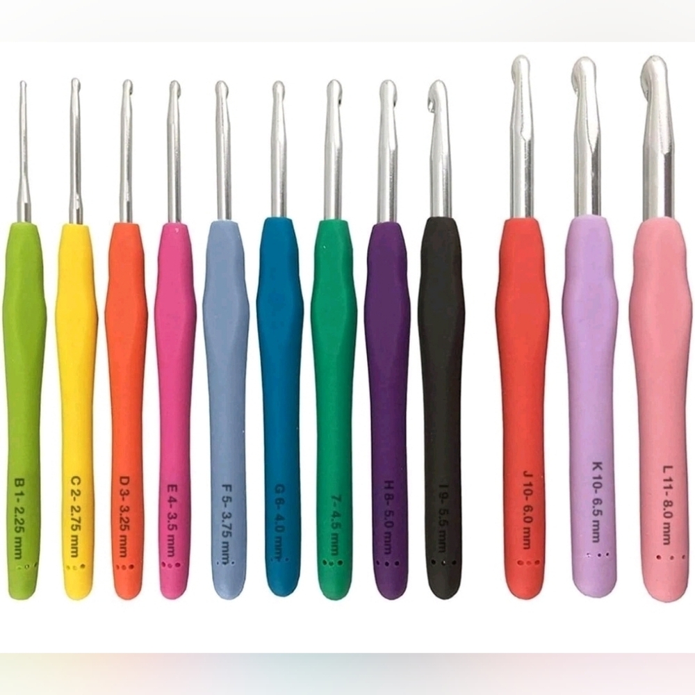 Colorful Crochet Hook Set